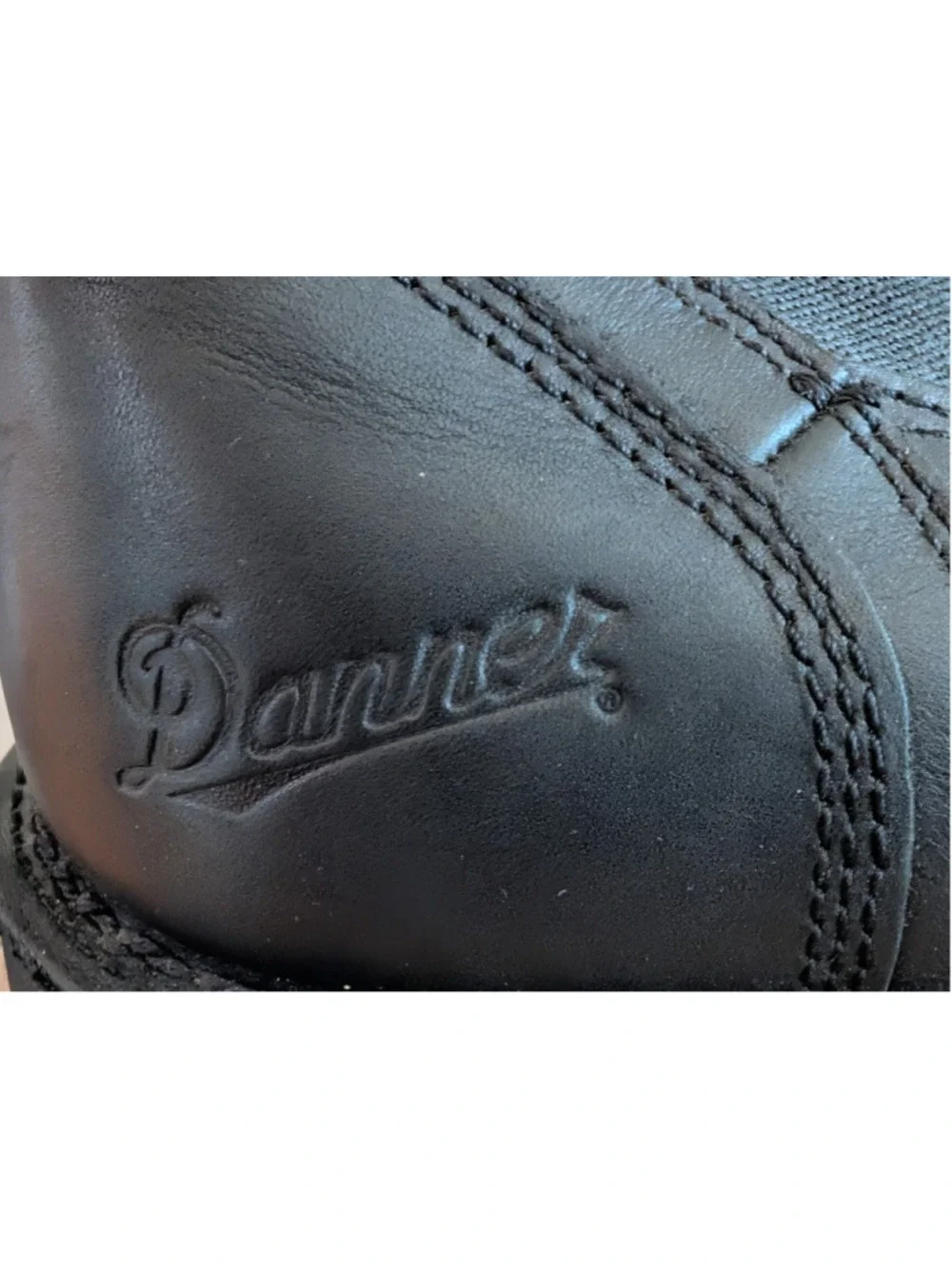 Danner Station/Office Romeo Black Leather Chelsea Pull On Work Boots Sz 12 EE